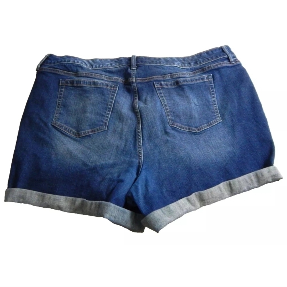 Torrid High Rise Stretch Denim Shorts - Picture 3 of 3